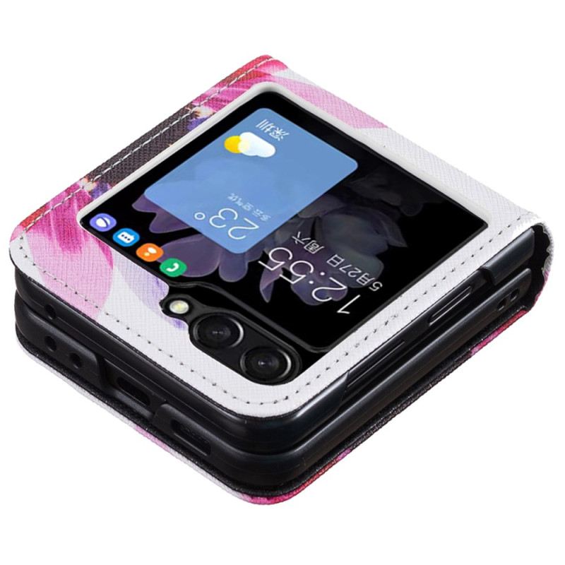 Maskica Samsung Galaxy Z Flip 6 Akvarel Cvijet