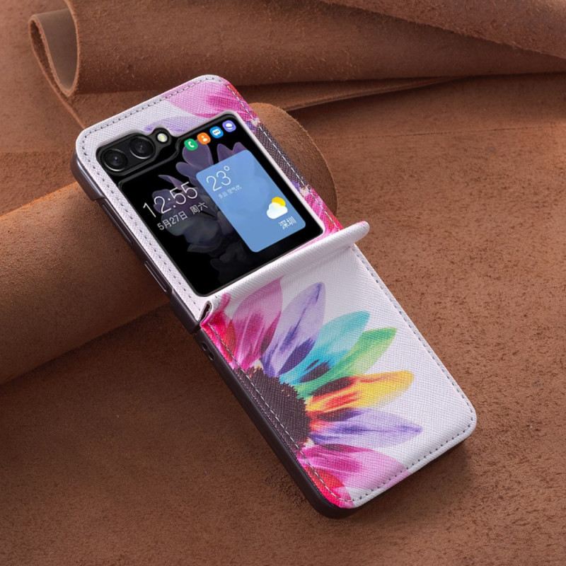 Maskica Samsung Galaxy Z Flip 6 Akvarel Cvijet