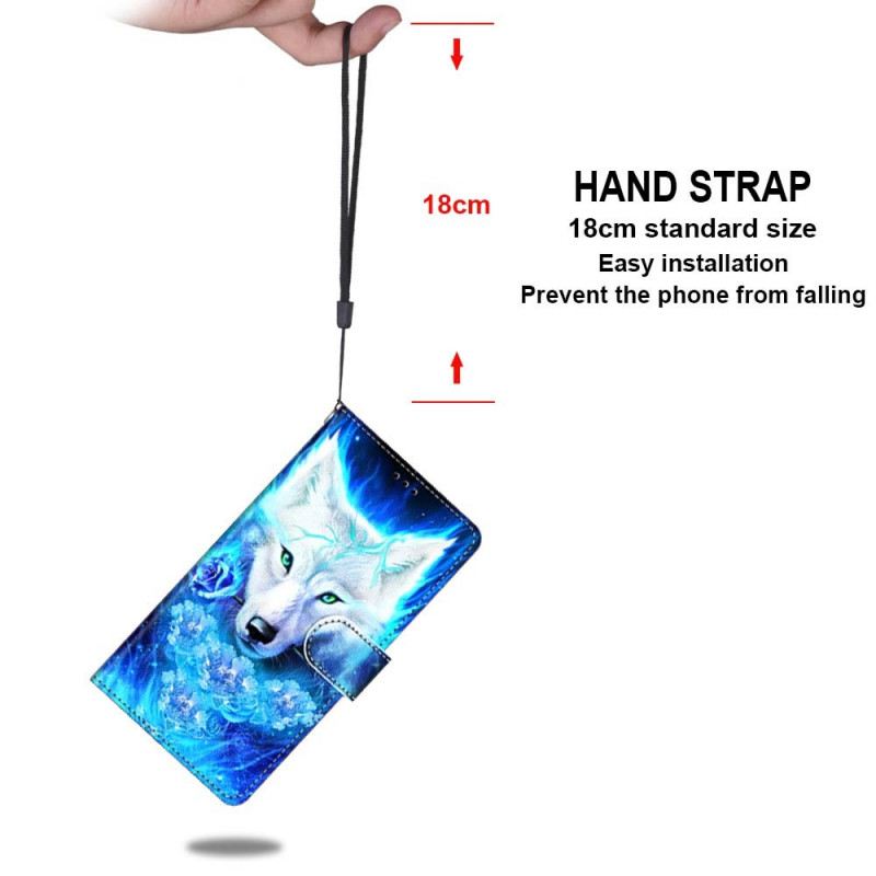Futrola Xiaomi Redmi Note 11 Pro Plus 5G Lanyard Wolf
