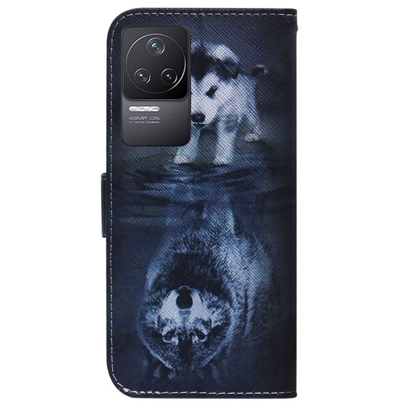 Kožna Futrola Poco F4 Puppy Dream