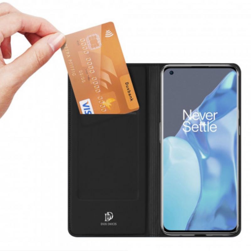 Flip Futrola OnePlus 9 Pro Kožna Futrola Skin Pro Dux Ducis