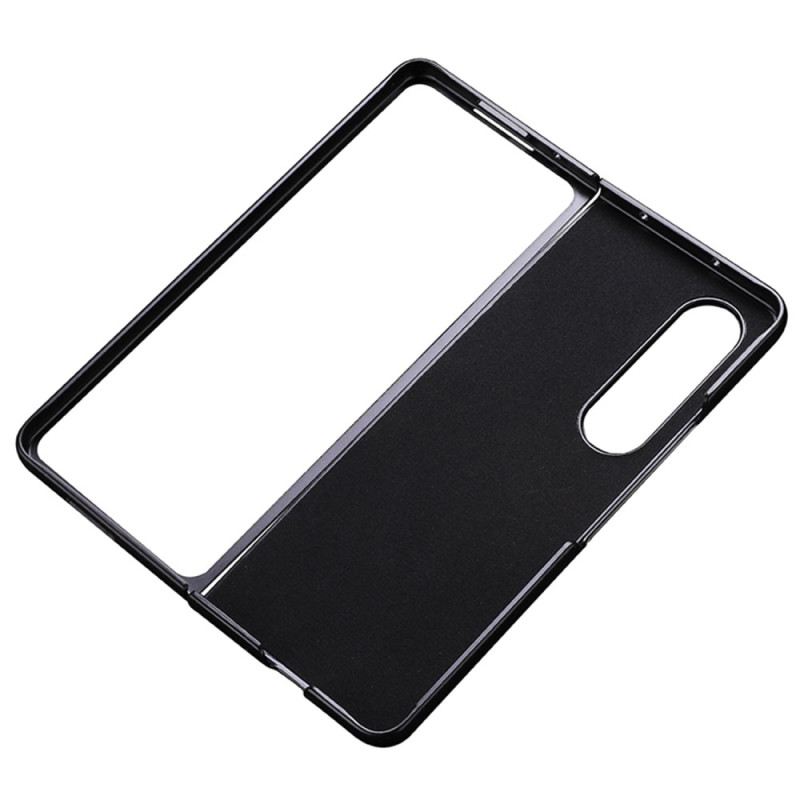Maskica Samsung Galaxy Z Fold 4 Litchi Prava Koža