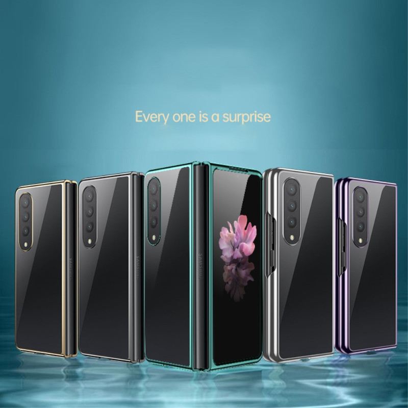 Maskica Samsung Galaxy Z Fold 4 Prozirni Metalik