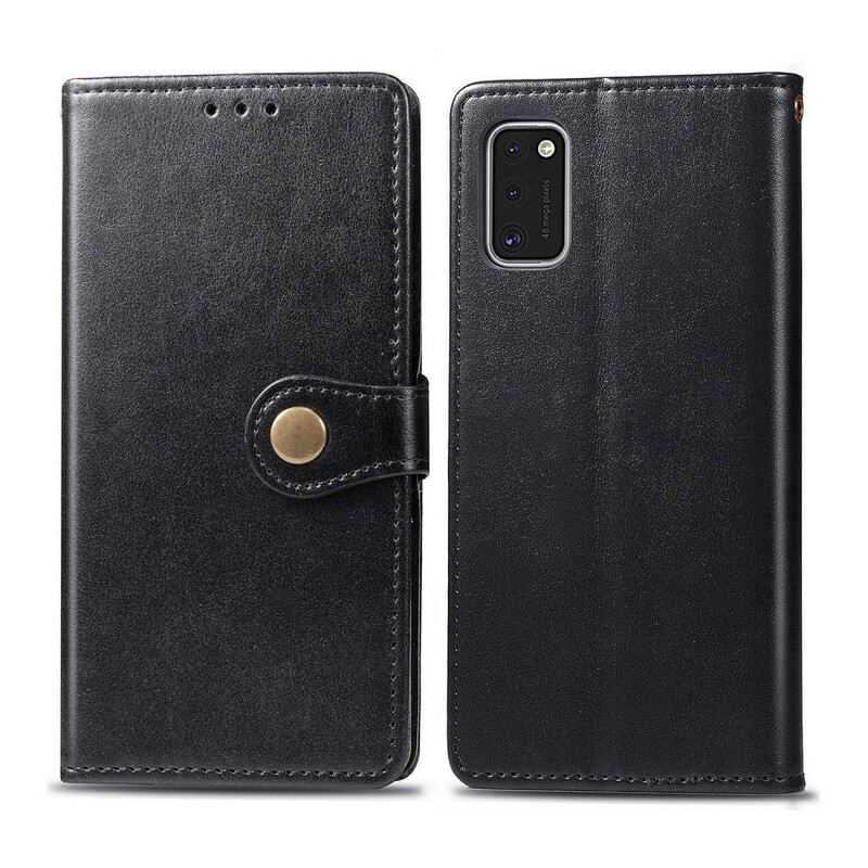 Futrola Samsung Galaxy A41 Umjetna Koža I Vintage Kopča