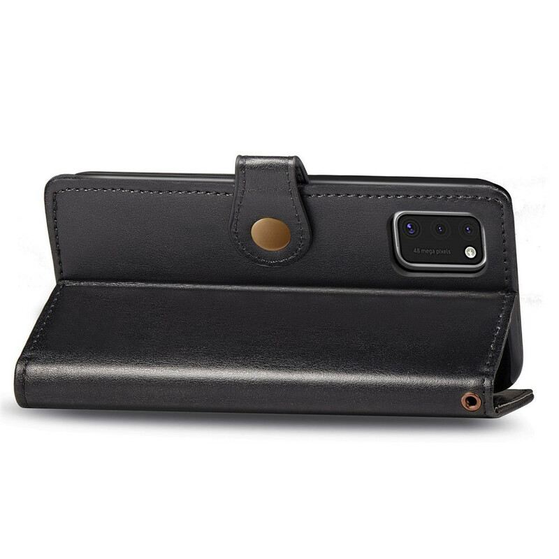 Futrola Samsung Galaxy A41 Umjetna Koža I Vintage Kopča