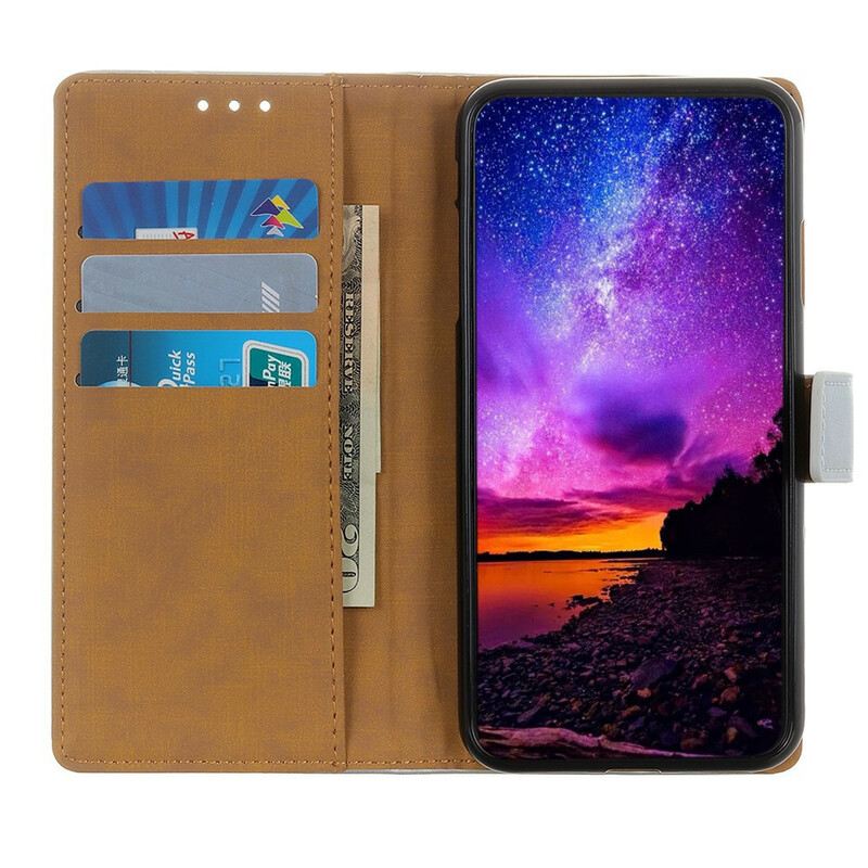 Kožna Futrola Samsung Galaxy A41 Obična Umjetna Koža