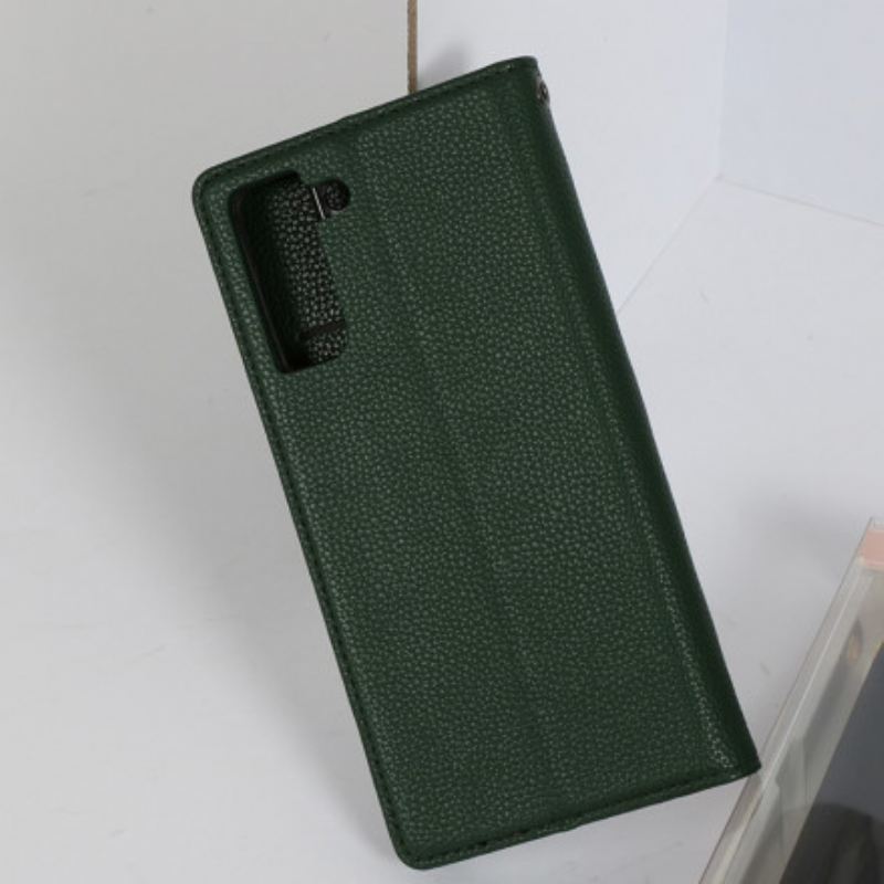 Flip Futrola Samsung Galaxy S21 5G Kožna Futrola Hanman Efekt Kože