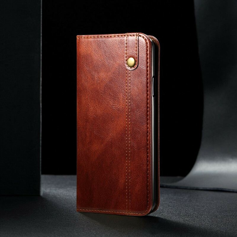 Flip Futrola Samsung Galaxy S21 5G Kožna Futrola Voštana Umjetna Koža