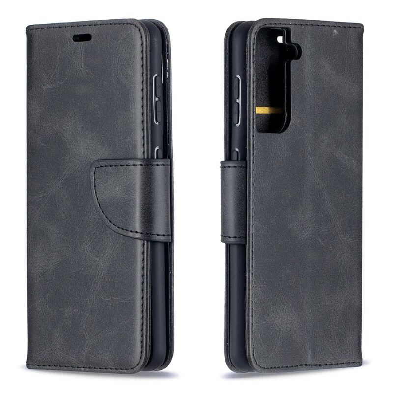 Futrola Samsung Galaxy S21 5G Flip Futrola Glatki Kosi Režanj