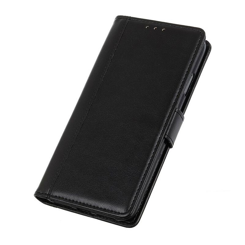 Kožna Futrola Samsung Galaxy S21 5G Stilska Kožna Elegancija