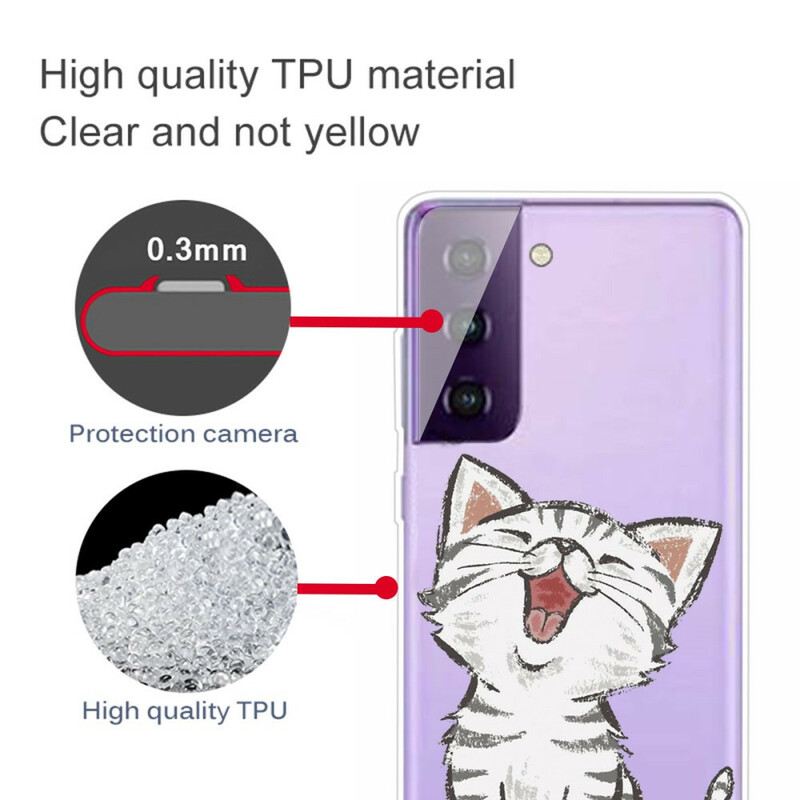 Maskica Samsung Galaxy S21 5G Lijepa Mačka