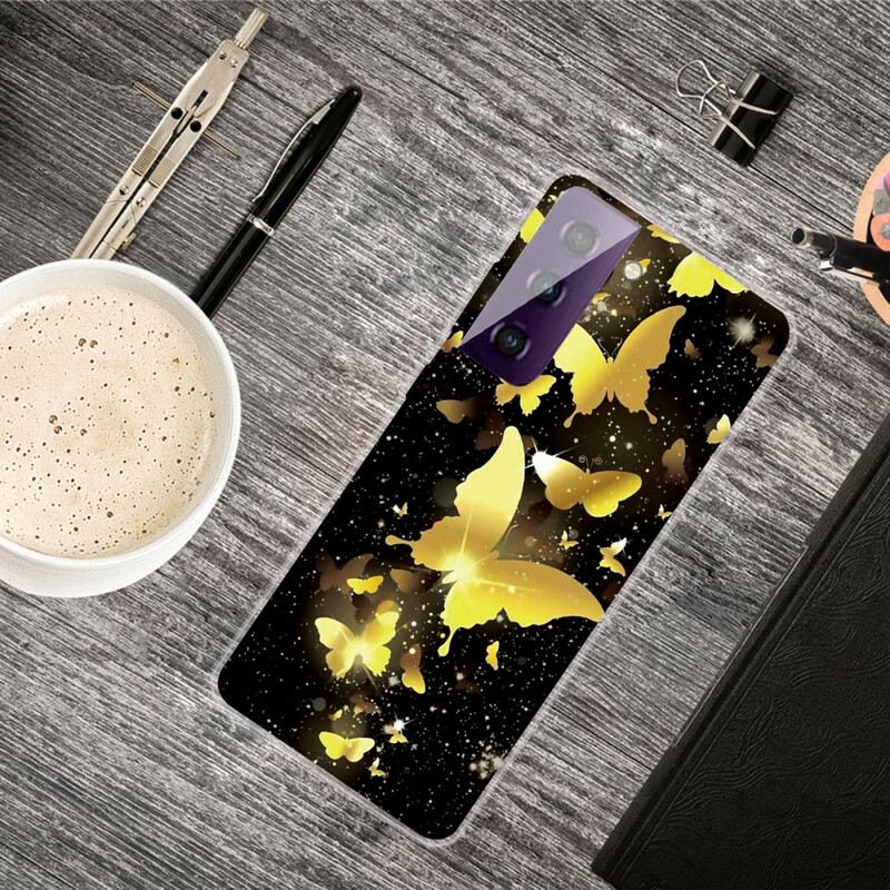 Maskica Samsung Galaxy S21 5G Prekrasni Leptiri