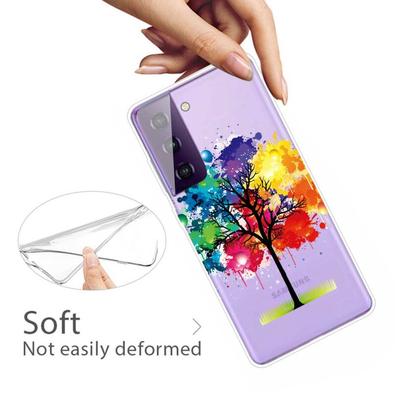 Maskica Samsung Galaxy S21 5G Stablo Akvarela