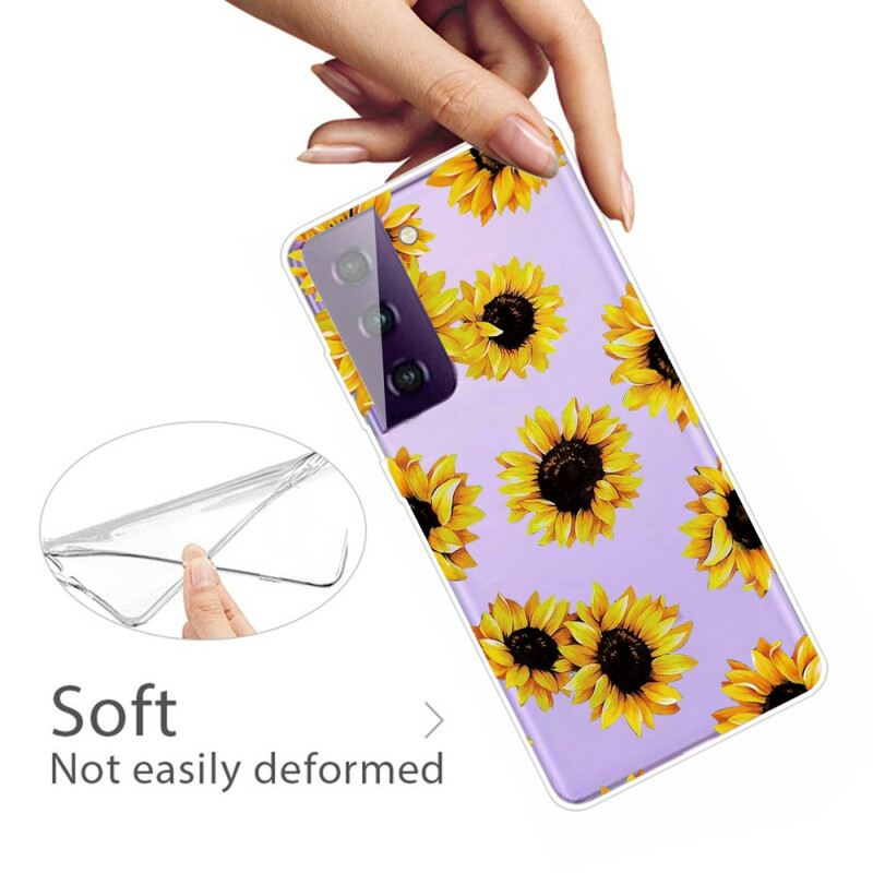 Maskica Samsung Galaxy S21 5G Suncokreti