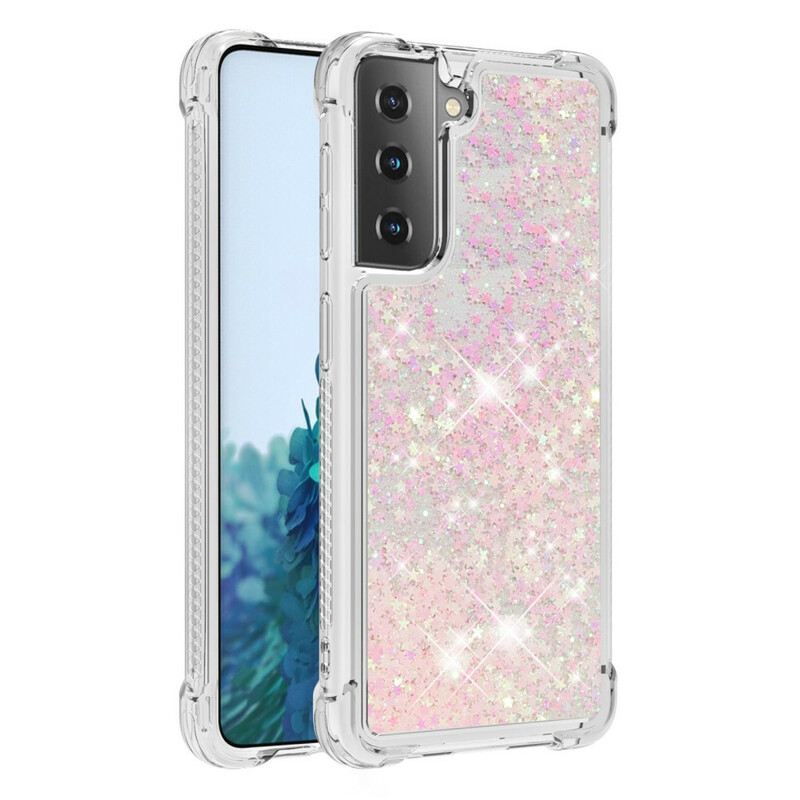 Maskica Samsung Galaxy S21 5G Želje Šljokice