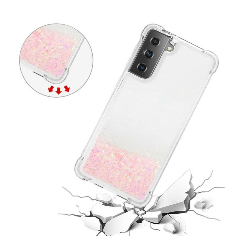 Maskica Samsung Galaxy S21 5G Želje Šljokice