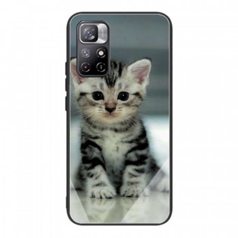Maskica Poco M4 Pro 5G Kitten Kaljeno Staklo