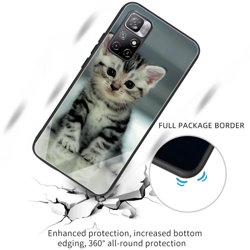 Maskica Poco M4 Pro 5G Kitten Kaljeno Staklo