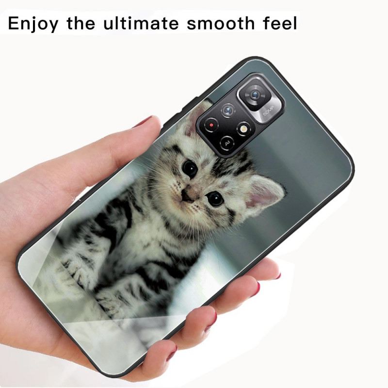 Maskica Poco M4 Pro 5G Kitten Kaljeno Staklo