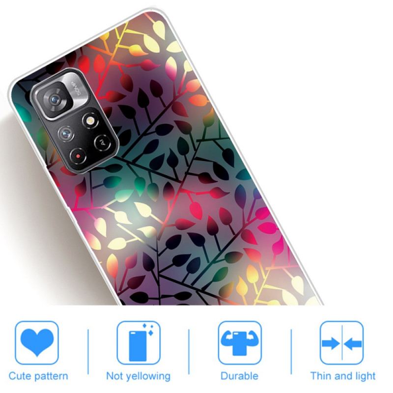 Maskica Poco M4 Pro 5G Lišće