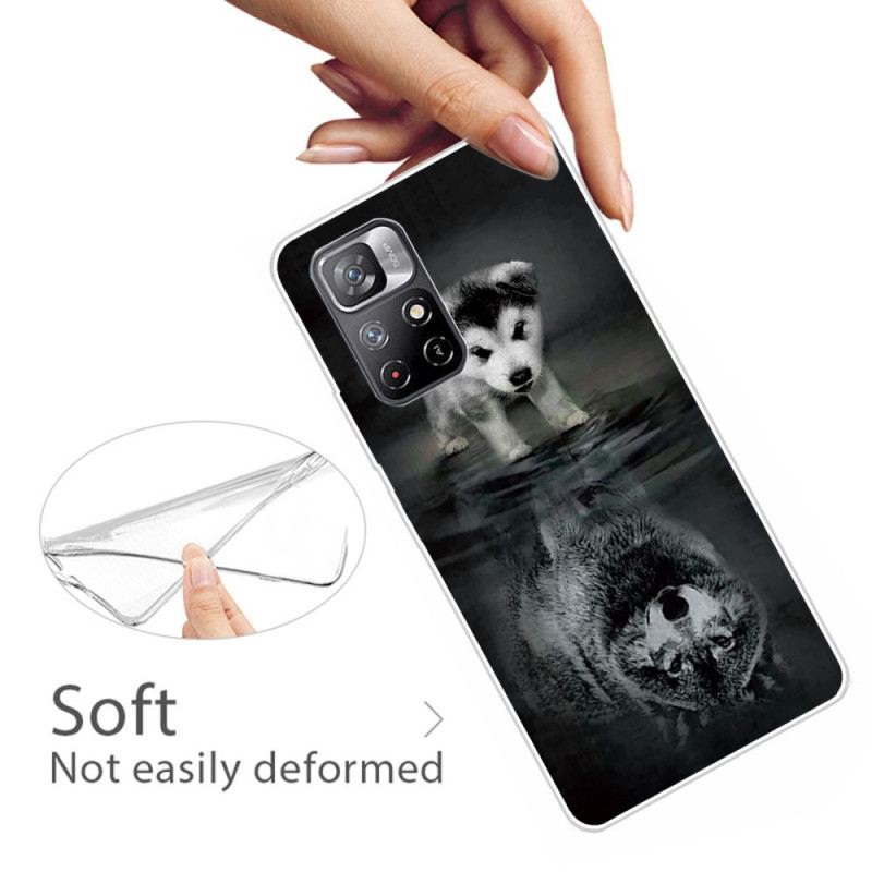 Maskica Poco M4 Pro 5G Puppy Dream