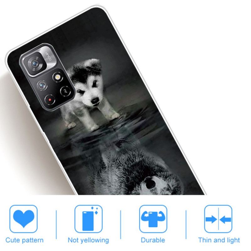 Maskica Poco M4 Pro 5G Puppy Dream