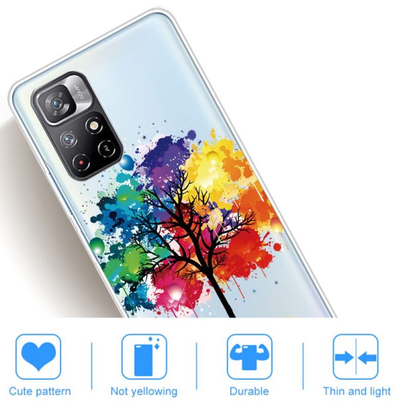 Maskica Poco M4 Pro 5G Stablo Akvarela