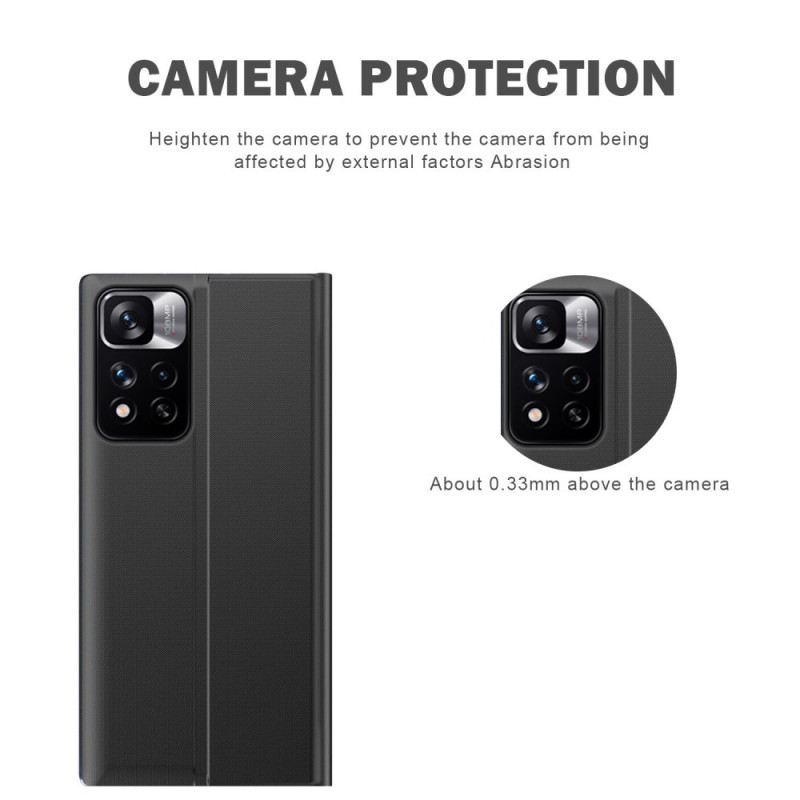 Maskica Poco M4 Pro 5G Teksturirana Umjetna Koža