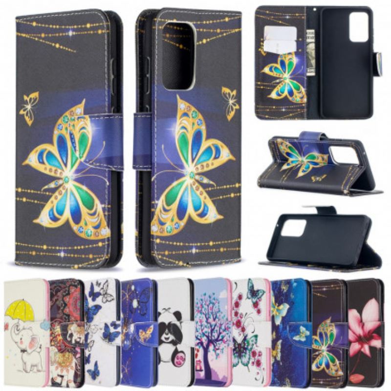 Futrola Samsung Galaxy A52 4G / A52 5G / A52s 5G Zlatni Leptiri