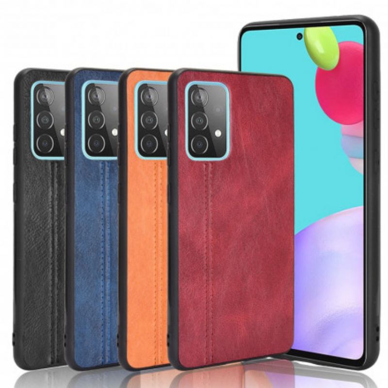 Maskica Samsung Galaxy A52 4G / A52 5G / A52s 5G Couture Efekt Kože