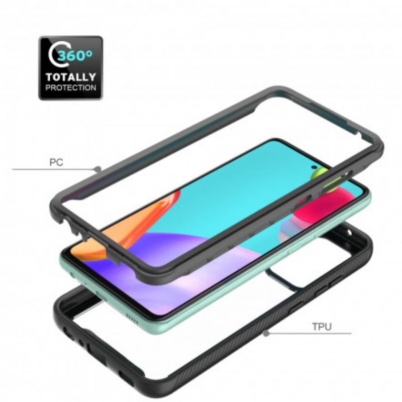 Maskica Samsung Galaxy A52 4G / A52 5G / A52s 5G Silikonski Rubovi Hibridnog Dizajna