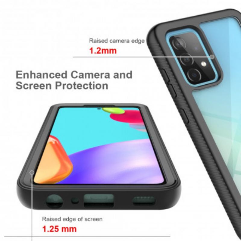 Maskica Samsung Galaxy A52 4G / A52 5G / A52s 5G Silikonski Rubovi Hibridnog Dizajna