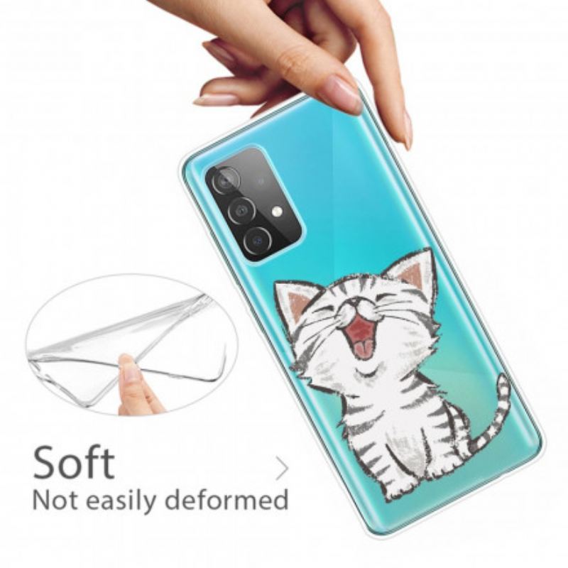 Maskica Samsung Galaxy A52 4G / A52 5G / A52s 5G Slatka Mačka