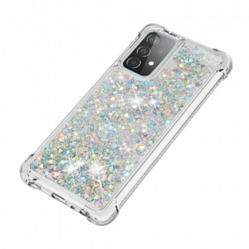 Maskica Samsung Galaxy A52 4G / A52 5G / A52s 5G Želje Šljokice