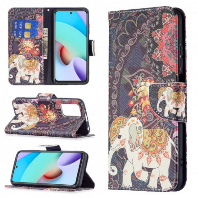 Flip Futrola Xiaomi Redmi 10 Indijski Slonovi