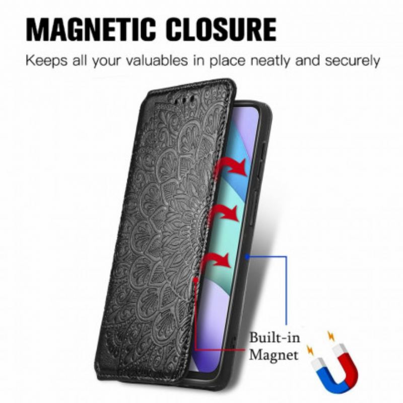 Flip Futrola Xiaomi Redmi 10 Kožna Futrola Mandala