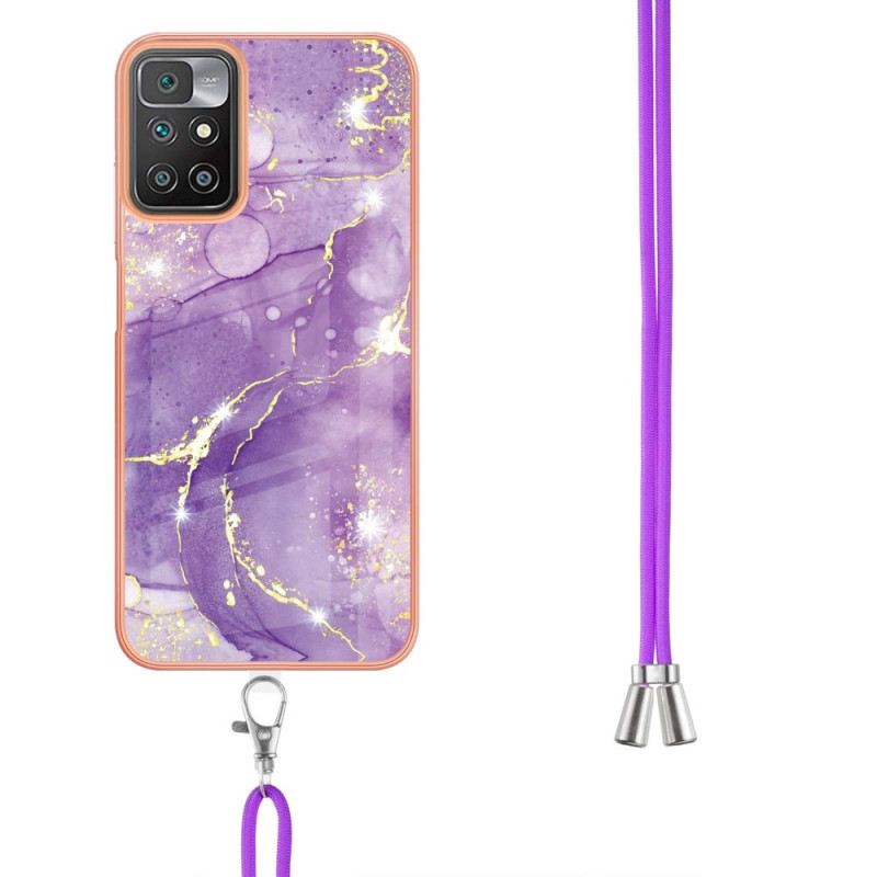 Maskica Xiaomi Redmi 10 Dizajn Kabelskog Mramora