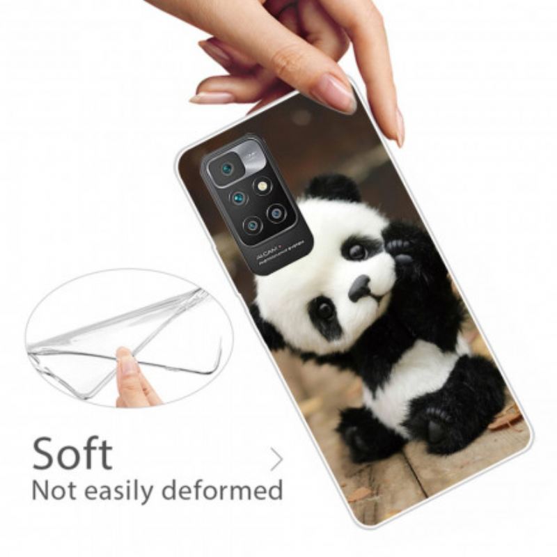 Maskica Xiaomi Redmi 10 Fleksibilna Panda