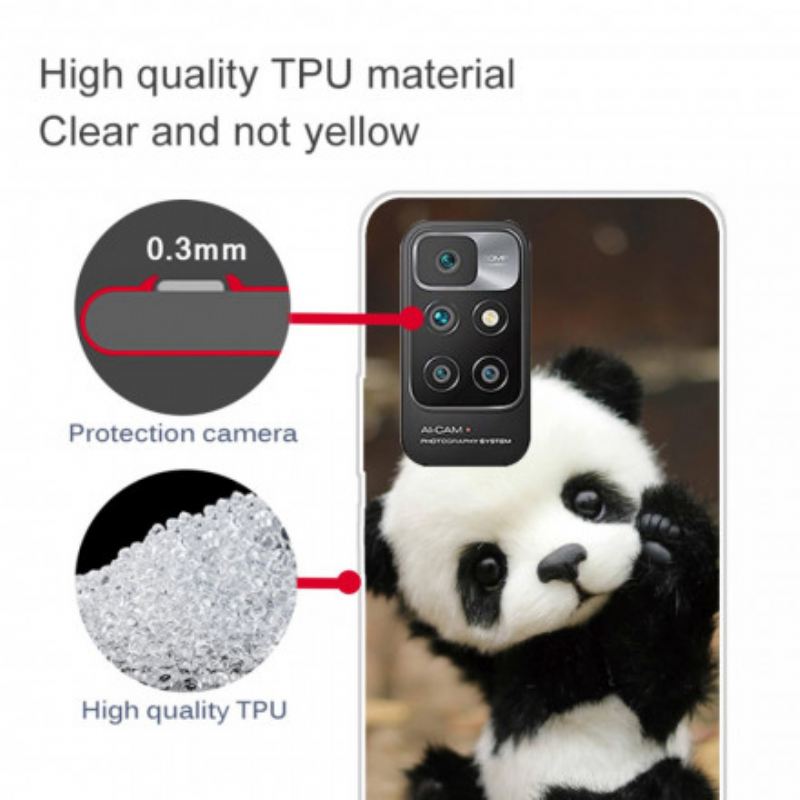Maskica Xiaomi Redmi 10 Fleksibilna Panda