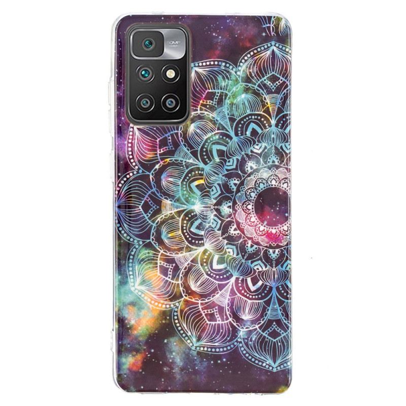 Maskica Xiaomi Redmi 10 Fluorescentna Šarena Mandala