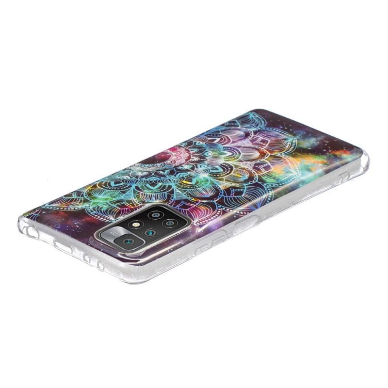 Maskica Xiaomi Redmi 10 Fluorescentna Šarena Mandala