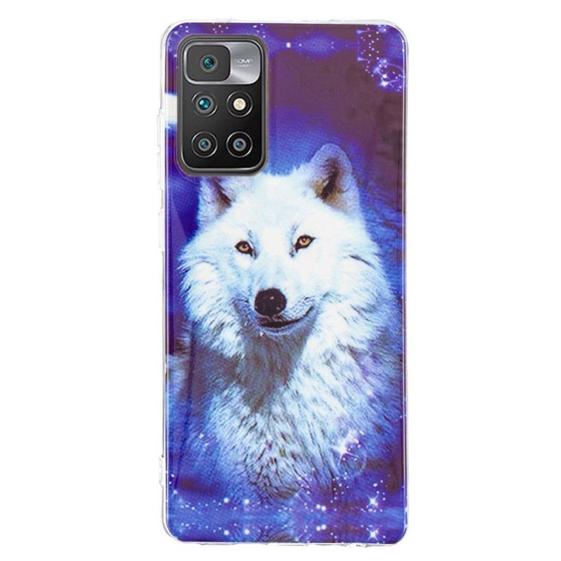 Maskica Xiaomi Redmi 10 Fluorescentni Vuk