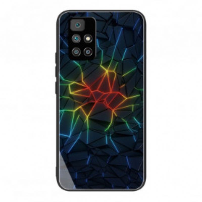 Maskica Xiaomi Redmi 10 Geometrijsko Kaljeno Staklo