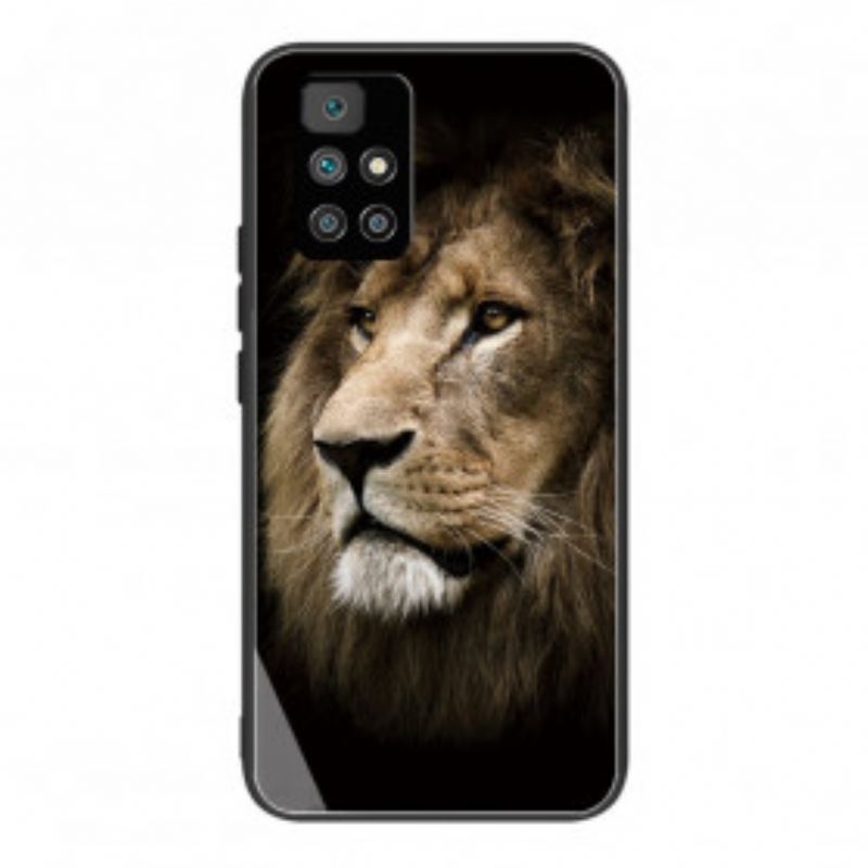 Maskica Xiaomi Redmi 10 Kaljeno Staklo Lavlje Glave