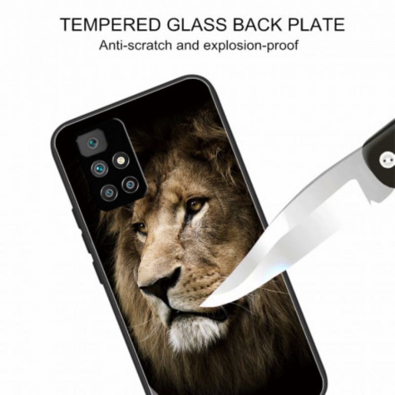 Maskica Xiaomi Redmi 10 Kaljeno Staklo Lavlje Glave