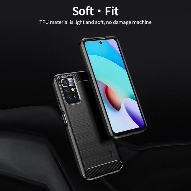 Maskica Xiaomi Redmi 10 Mofi Brušena Karbonska Vlakna