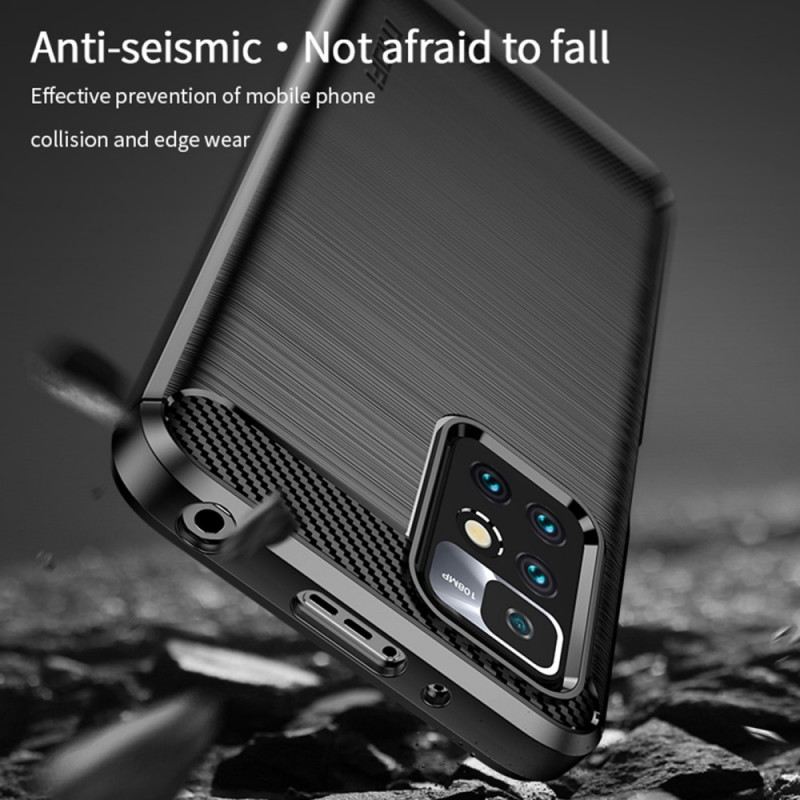 Maskica Xiaomi Redmi 10 Mofi Brušena Karbonska Vlakna