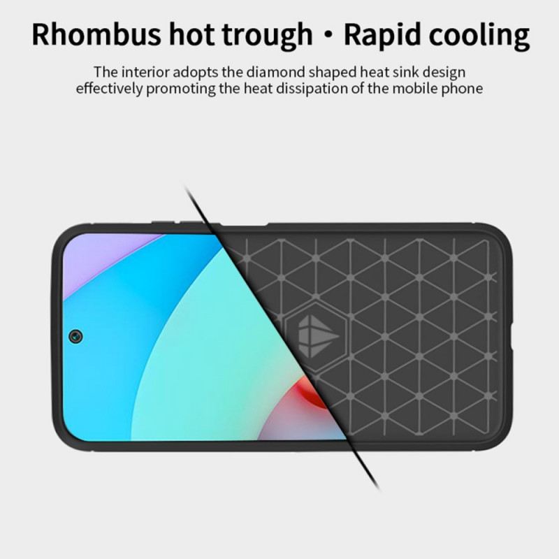 Maskica Xiaomi Redmi 10 Mofi Brušena Karbonska Vlakna