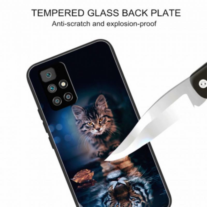 Maskica Xiaomi Redmi 10 Moje Tigrasto Kaljeno Staklo