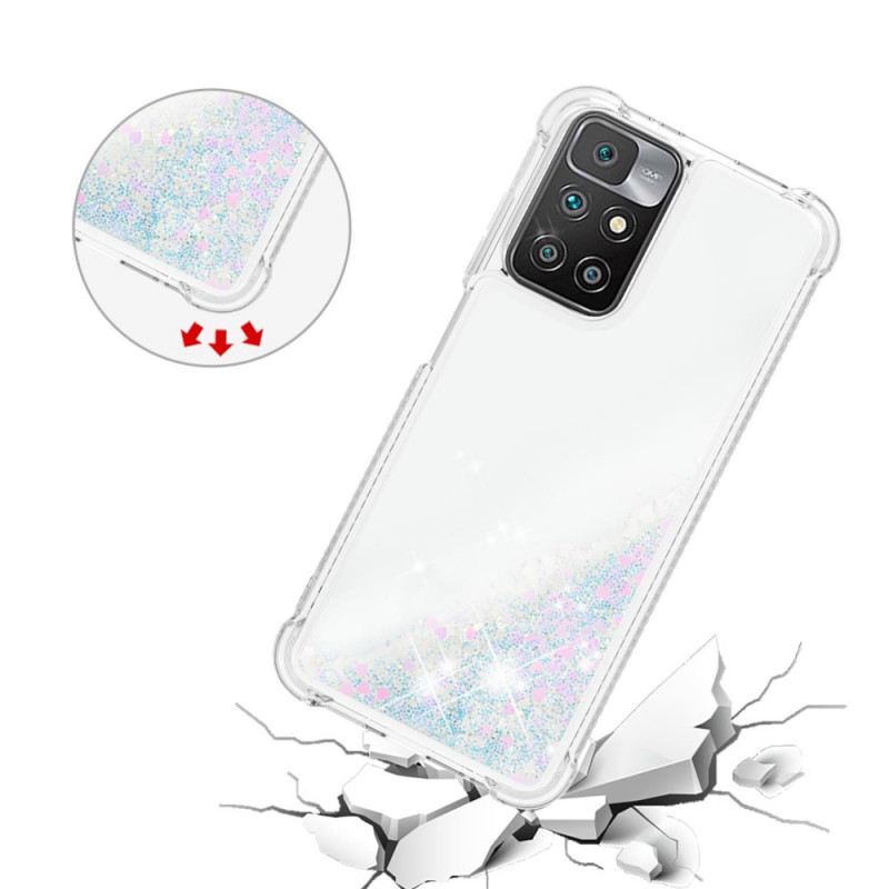 Maskica Xiaomi Redmi 10 Želje Šljokice